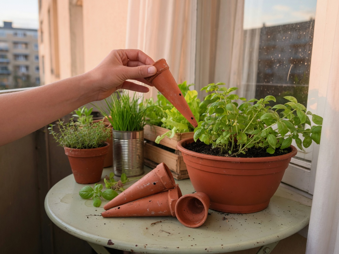 The Best Terracotta Watering Spikes for Potted Plants — spike