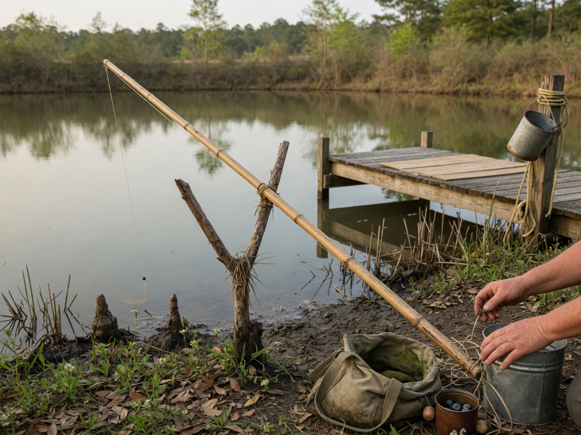 How to Catch Bluegill in the Spring, on the Beds — cane pole bank