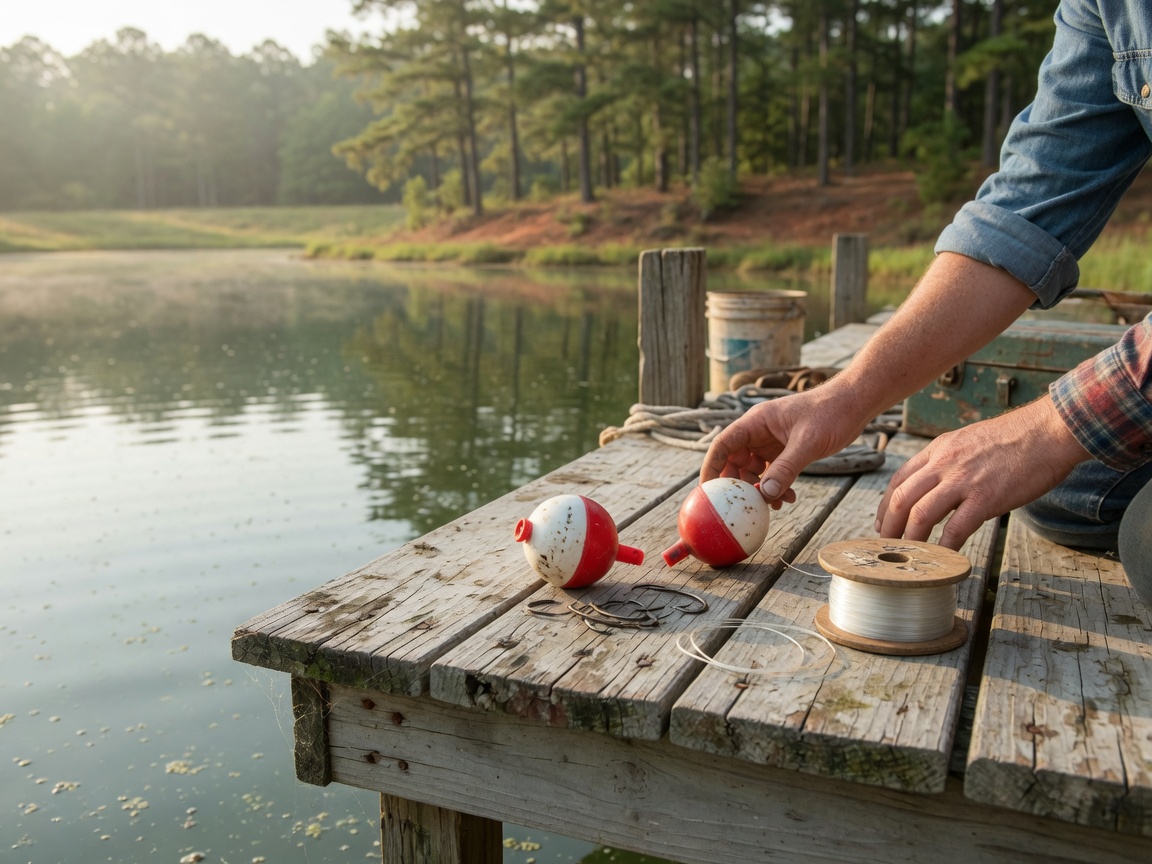 How to Catch Crappie in the Spring When They Spawn — bobber kit