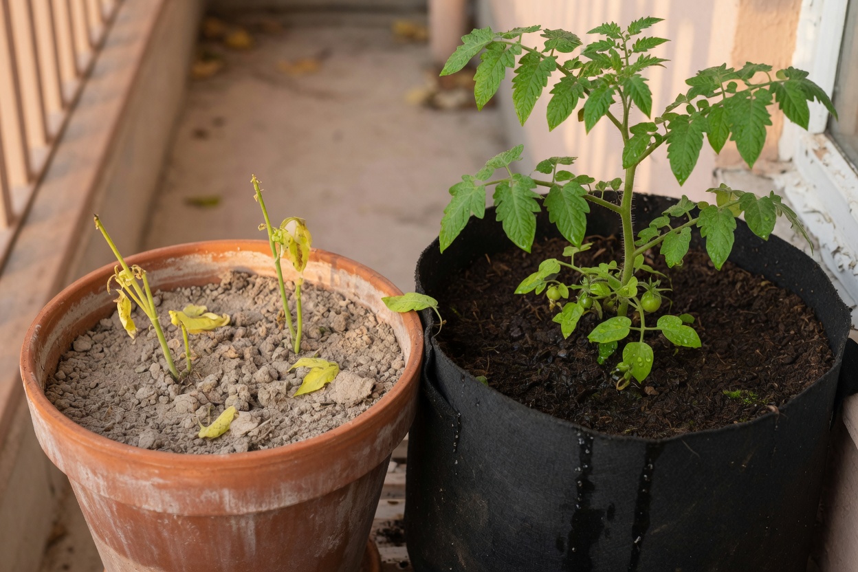 How to Fertilize Container Vegetables (Without Burning Them) — hungry pots