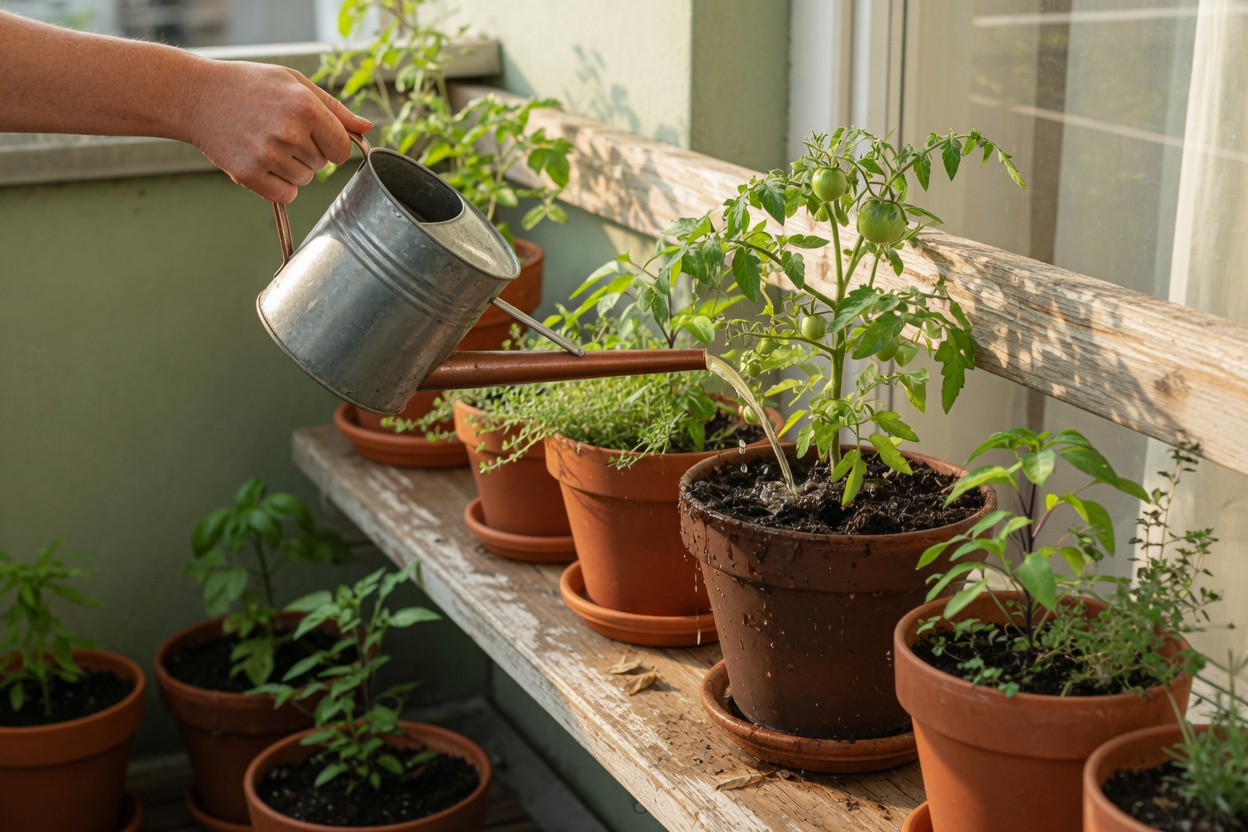 How to Fertilize Container Vegetables (Without Burning Them) — weekly rhythm