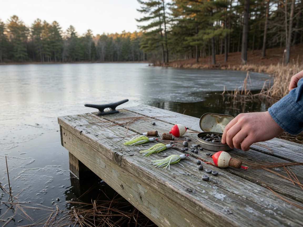 How to Fish a Farm Pond in Winter, Step by Step — winter tackle
