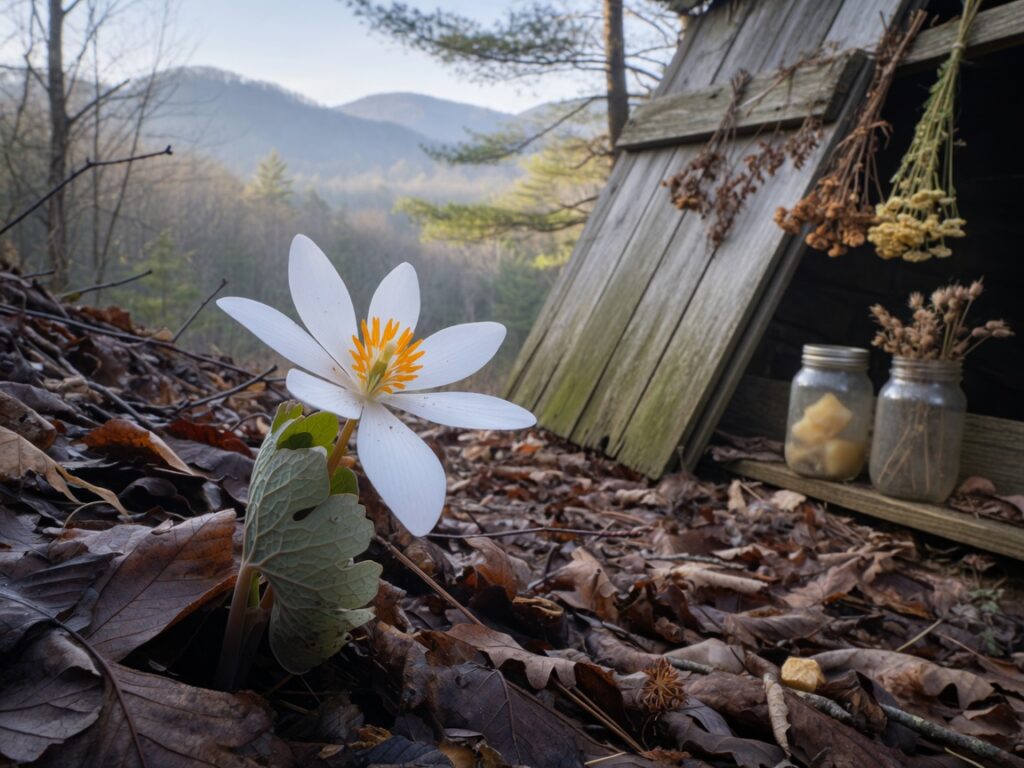 How to Forage Bloodroot, the Mountain Way (and When Not To)