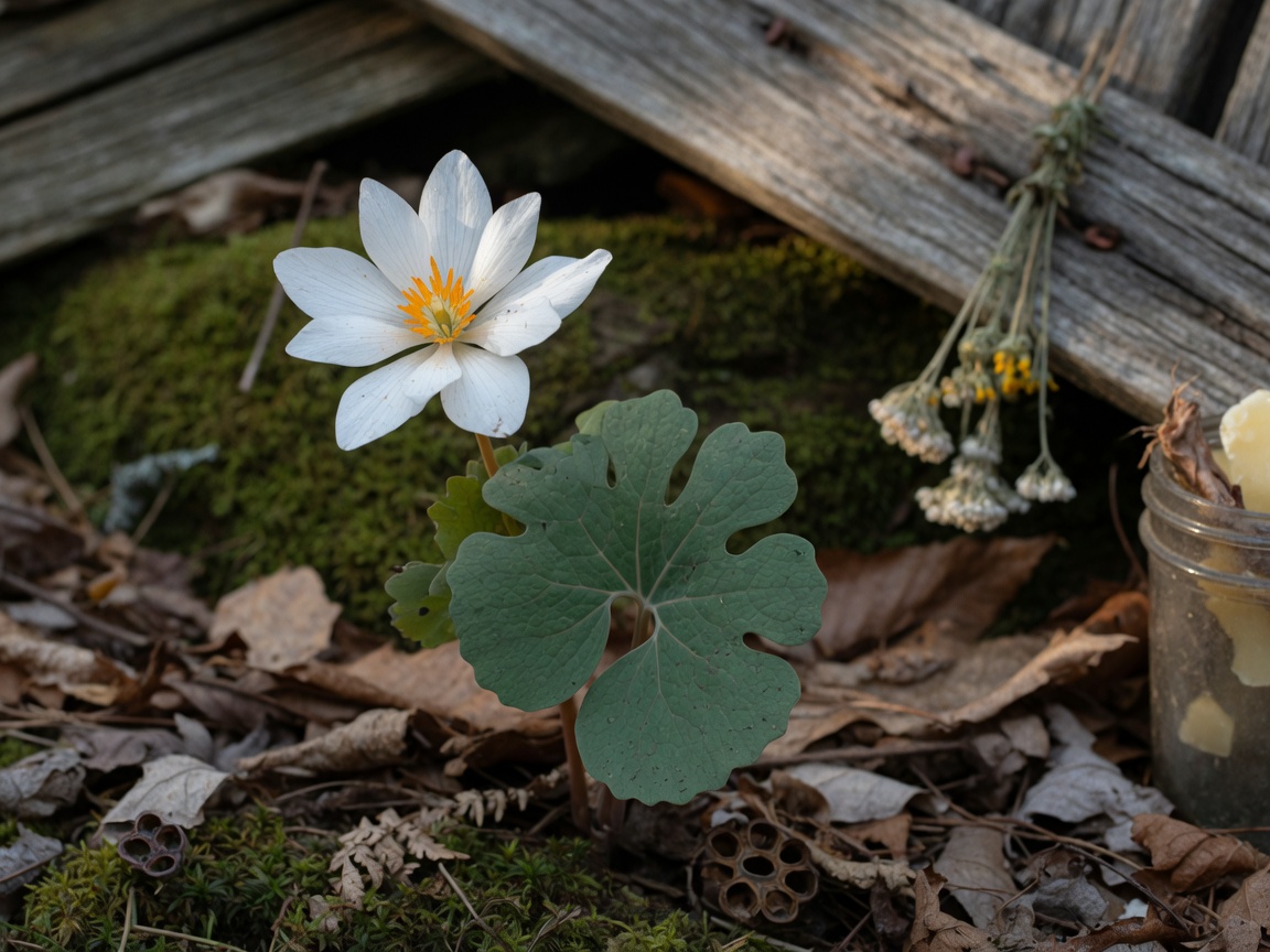 How to Forage Bloodroot, the Mountain Way (and When Not To) — know the plant