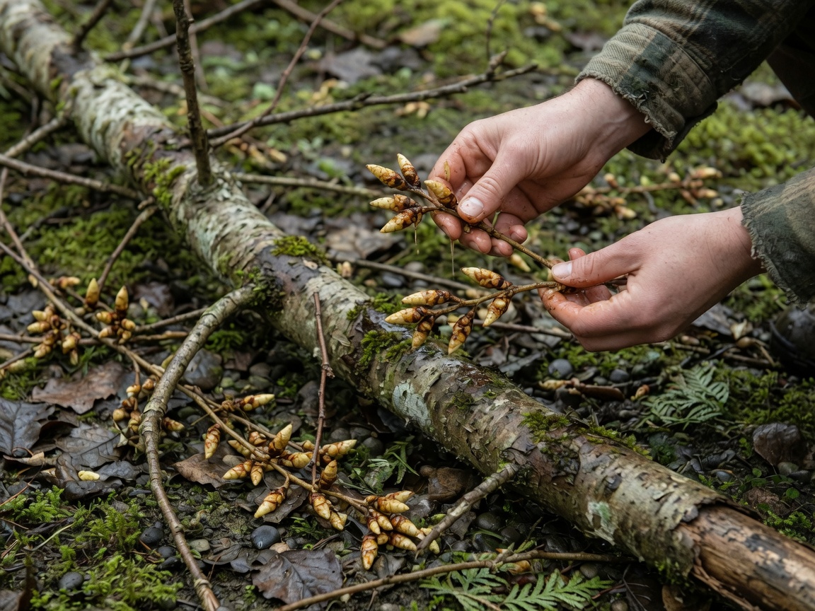 How to Forage and Use Cottonwood Buds (Balm of Gilead) — foraging hands