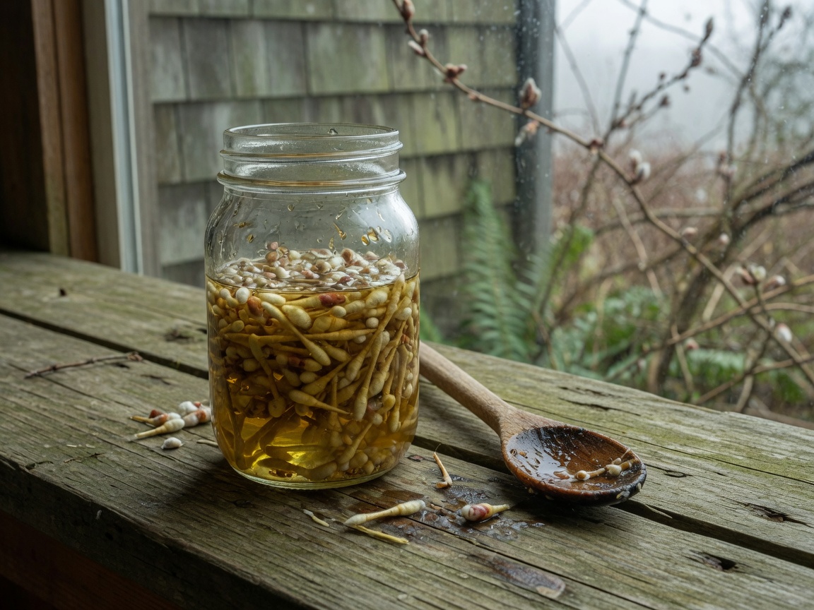 How to Forage and Use Cottonwood Buds (Balm of Gilead) — oil infusion