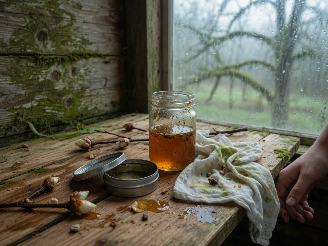 How to Forage and Use Cottonwood Buds (Balm of Gilead) — finished salve