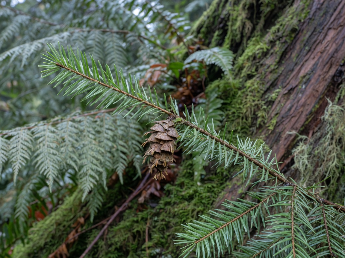 How to Forage and Brew Conifer Needles for Winter Tea — douglas fir id