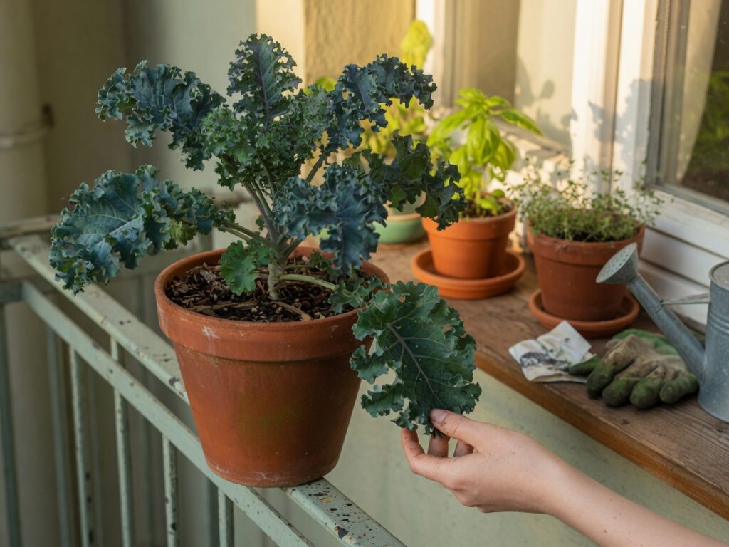 How to Grow Kale in Containers (Even Without a Yard)