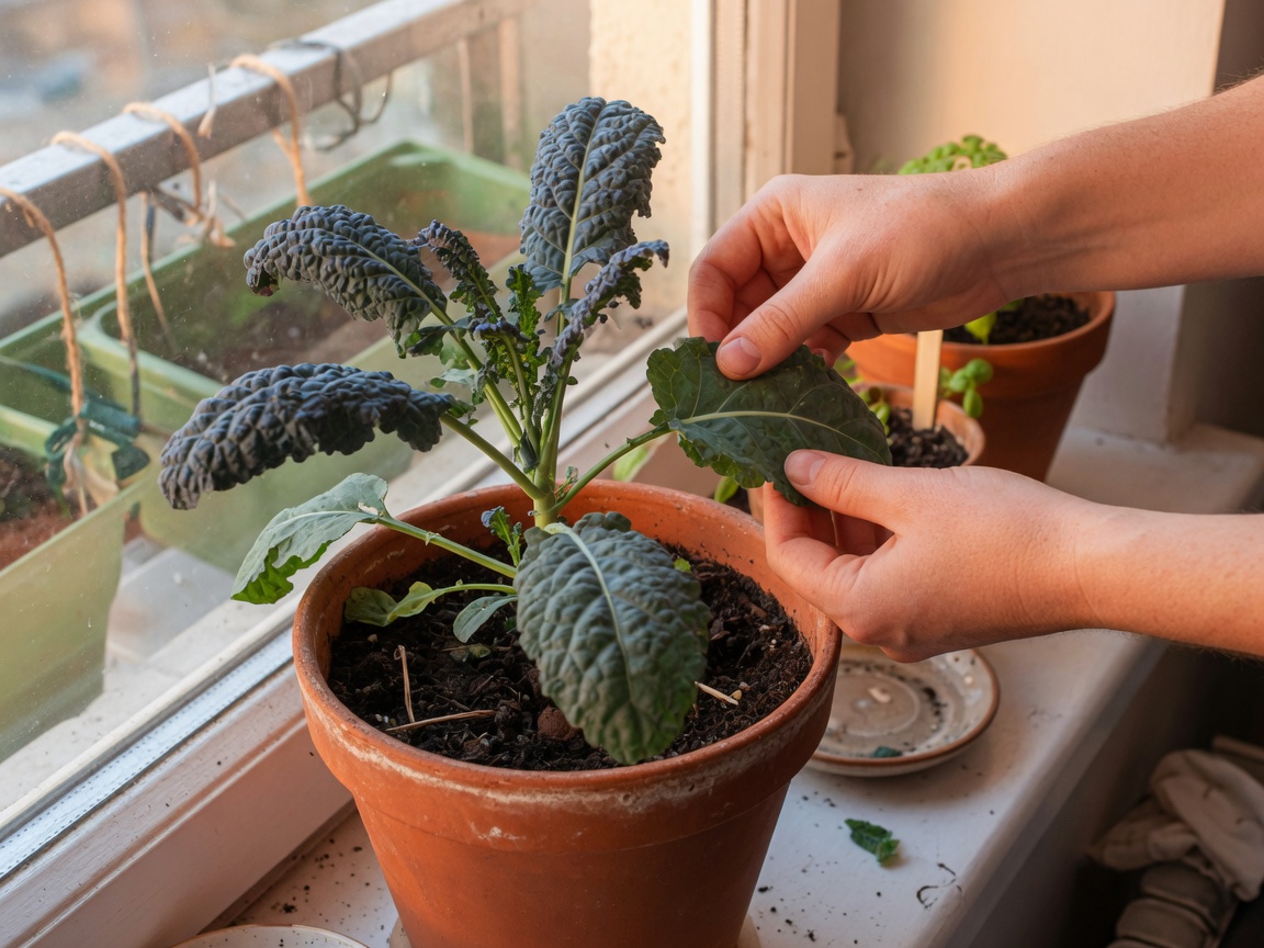 How to Grow Kale in Containers (Even Without a Yard) — harvest hands