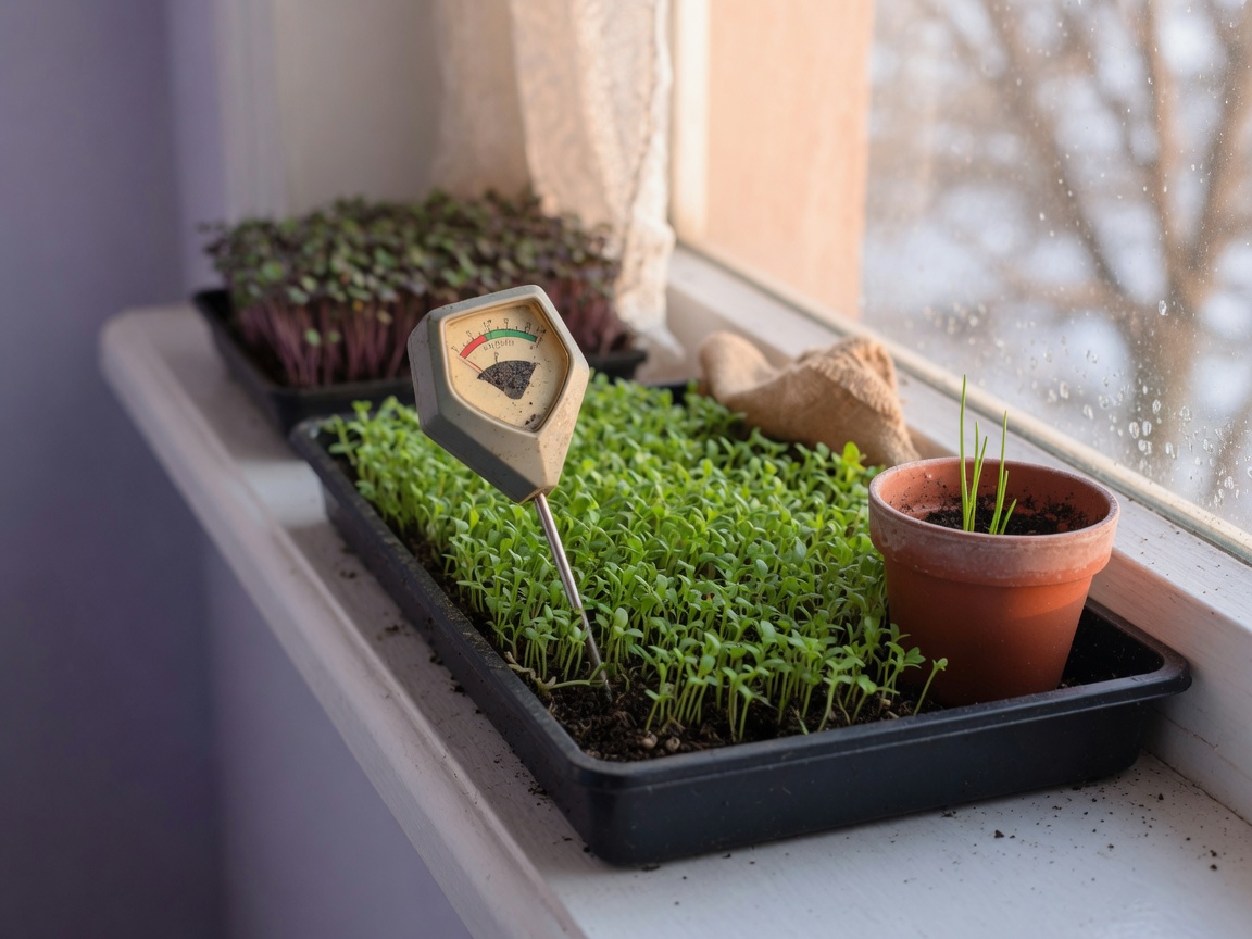 How to Grow Microgreens on a Windowsill (No Yard Needed) — moisture