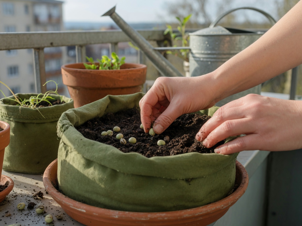 How to Grow Peas in Containers (Even on a Balcony) — sow peas