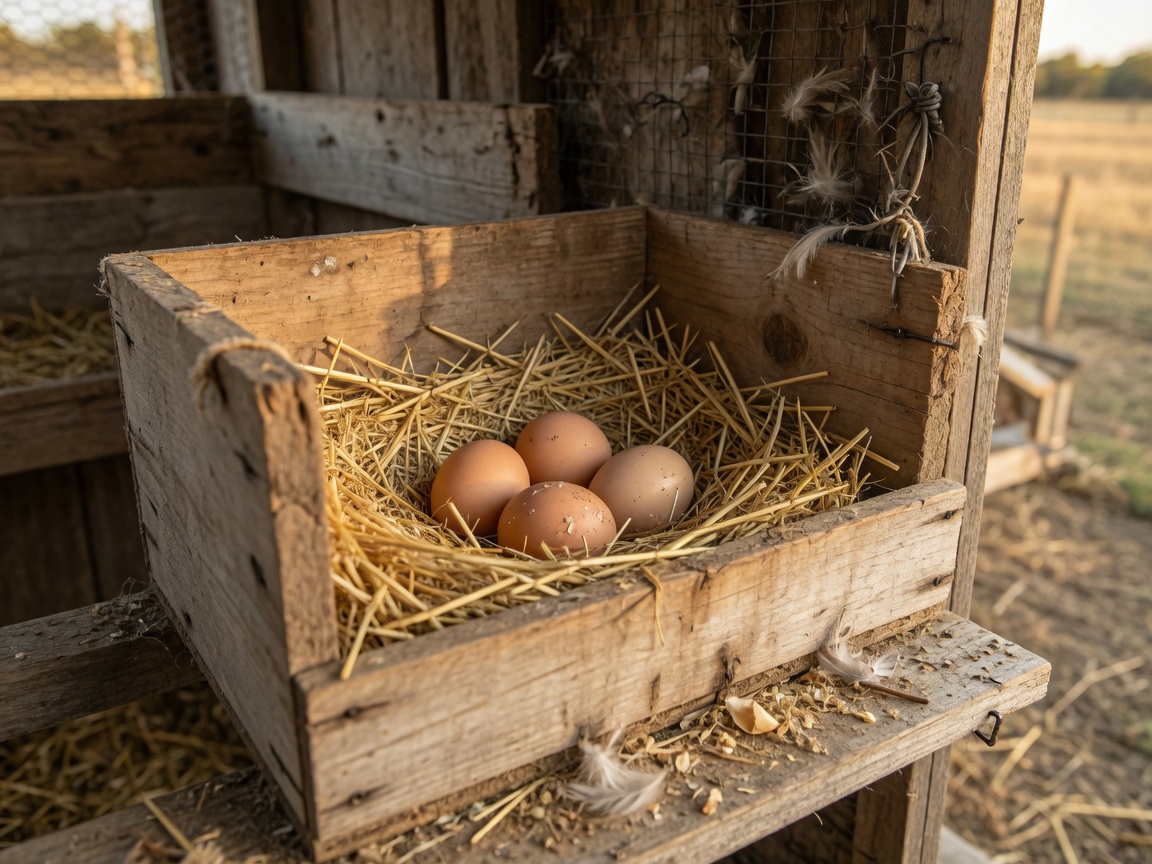 How to Handle a Broody Hen: Break Her or Let Her Sit — nest box