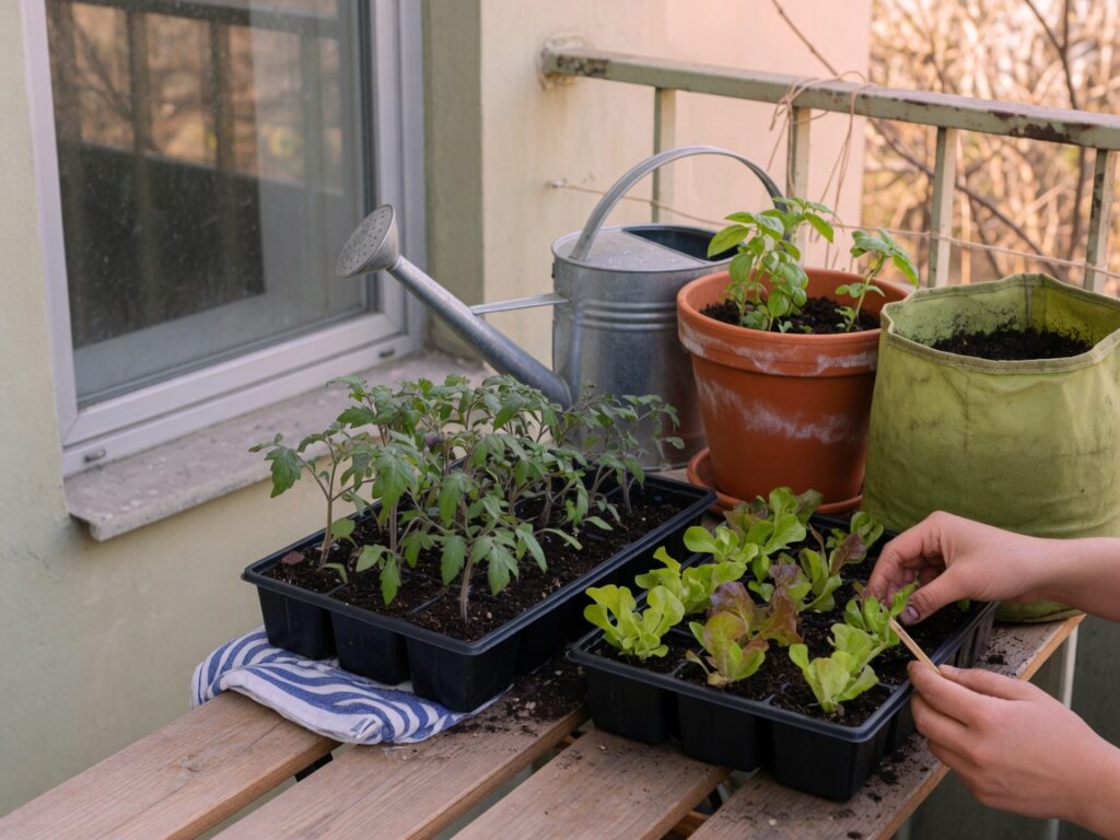 How to Harden Off Seedlings on a Balcony