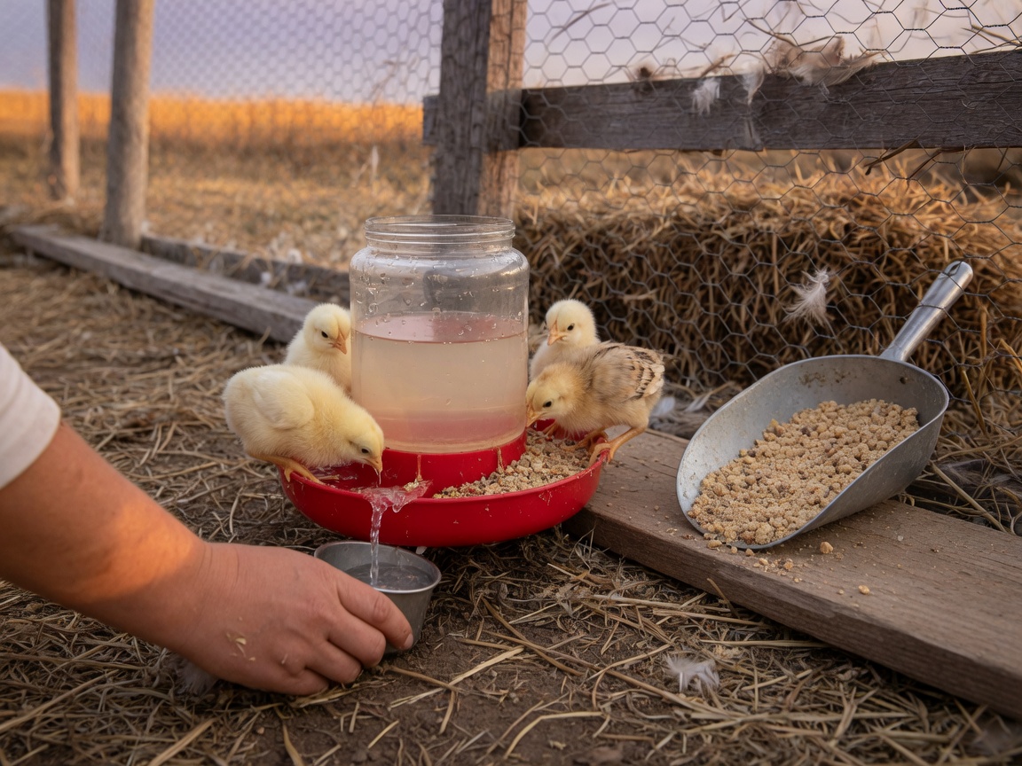 How to Help Chicks Recover From Shipping Stress — electrolytes