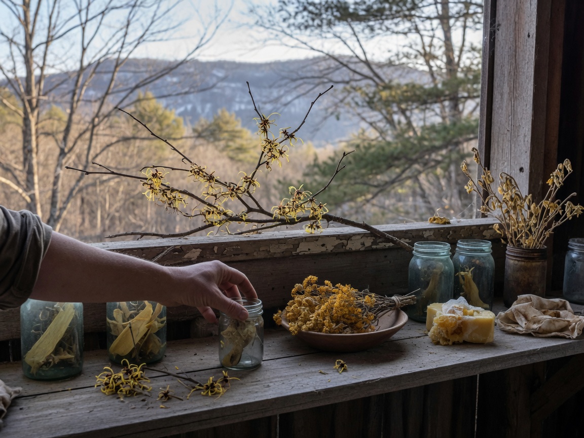 How to Identify Appalachian Medicinal Plants in Winter — witch hazel