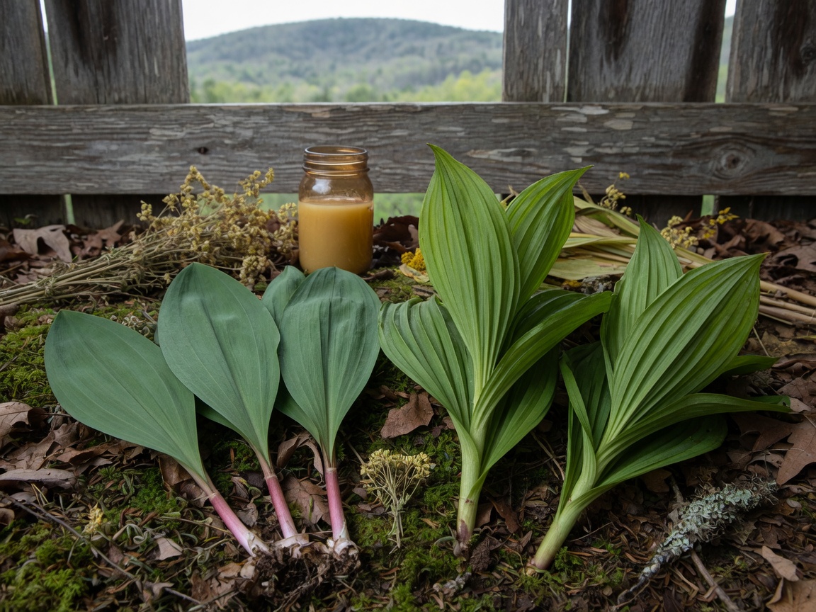 Dangerous Look-Alikes of Appalachian Medicinal Plants — ramps vs hellebore