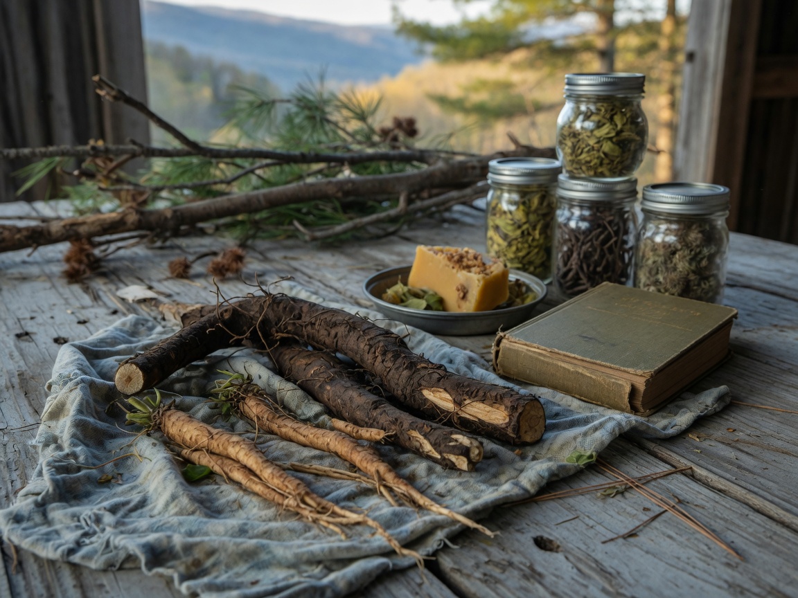How to Make a Mountain Root Tincture (Beginner's Way) — right root