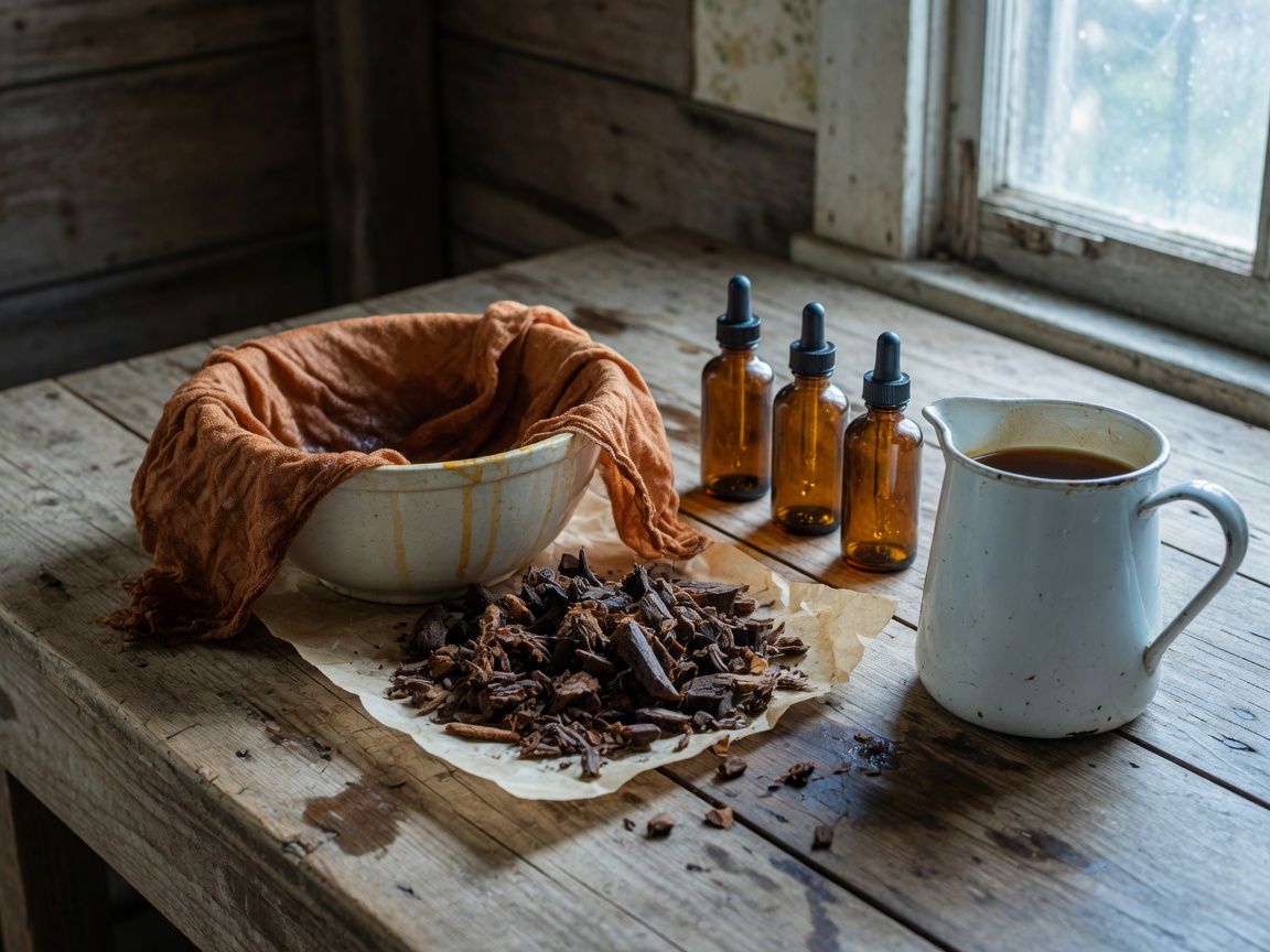 How to Make a Mountain Root Tincture (Beginner's Way) — strain bottle
