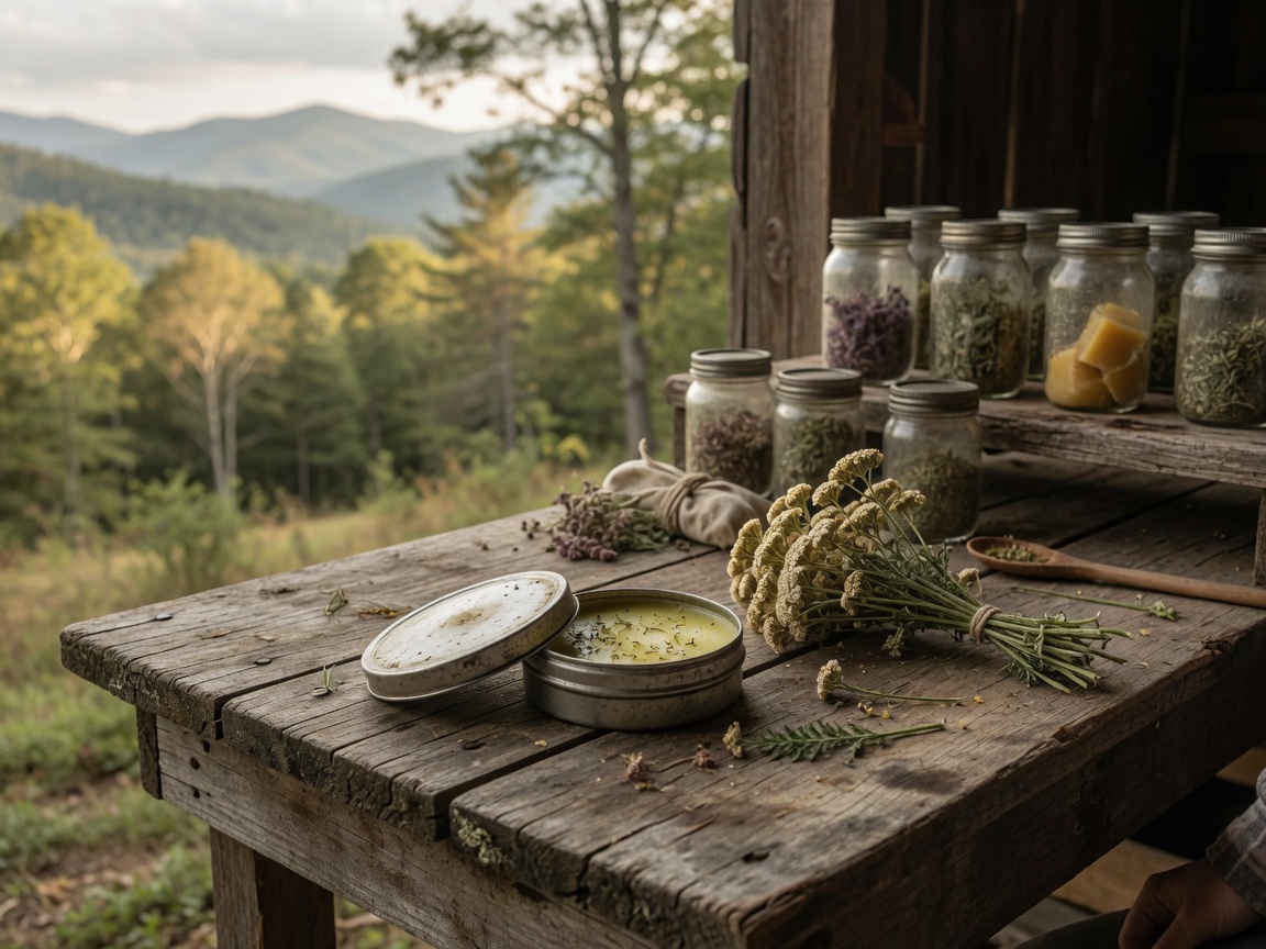 How to Make a Yarrow Salve at Home, the Mountain Way — method and knowing