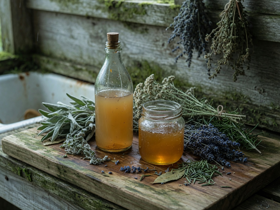 How to Make an Herbal Oxymel (Honey and Vinegar) — vinegar honey