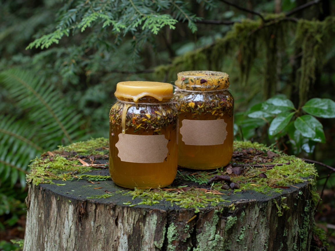 How to Make Herbal Honey: A Simple Beginner's Recipe — finished jars
