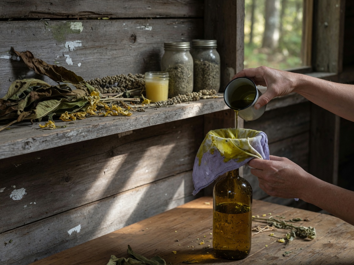 Mountain Apothecary Holiday Gifts You Can Make by Hand — infused oil