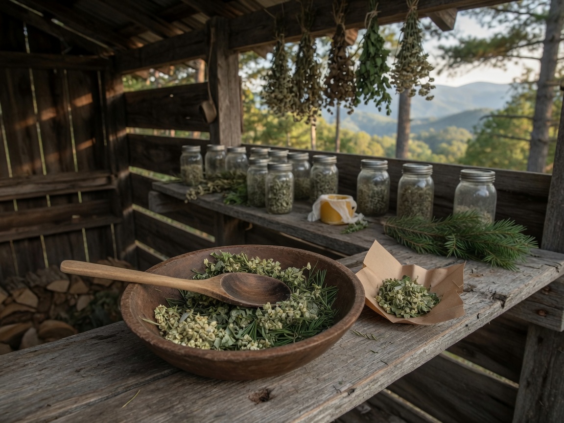 Mountain Apothecary Holiday Gifts You Can Make by Hand — tea blend