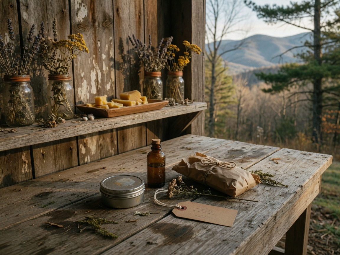 Mountain Apothecary Holiday Gifts You Can Make by Hand — package label