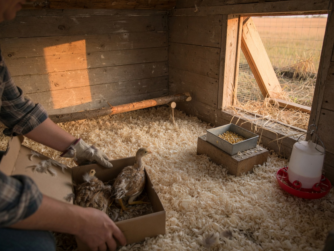 How to Move Chicks From the Brooder to the Coop Safely — coop setup
