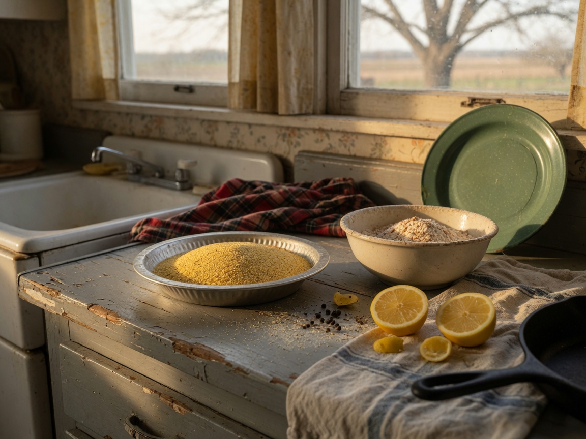 How to Plan a Holiday Fish Fry the Whole Family Loves — cornmeal station