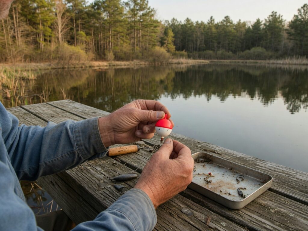 How to Rig a Bobber for Bluegill and Crappie