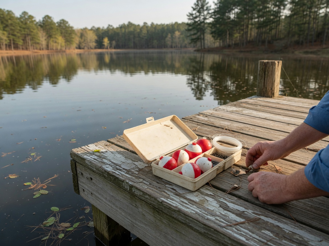 How to Rig a Bobber for Bluegill and Crappie — terminal layout