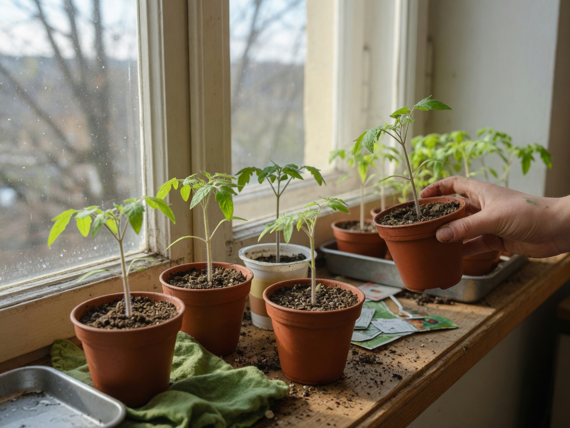 How to Start Tomato Seeds Indoors for a Spring Harvest — hardening window