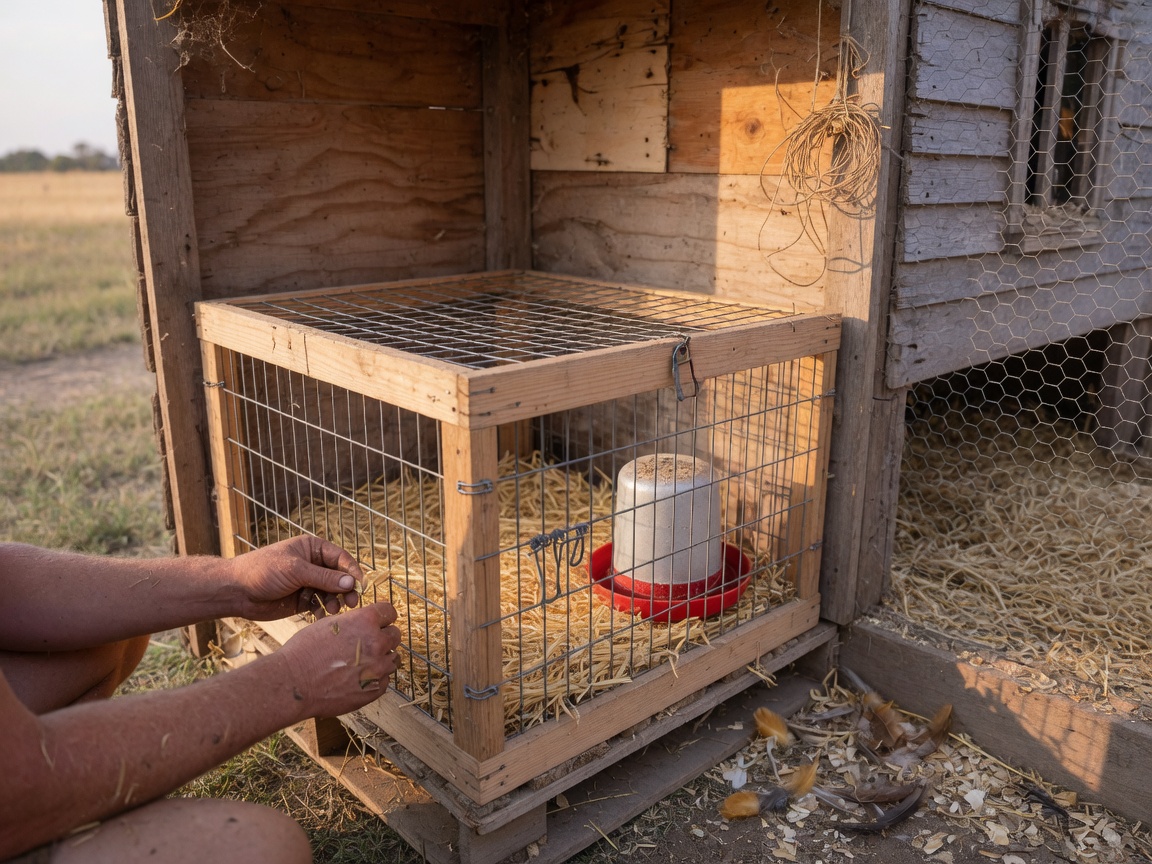 How to Tell If a Chicken Is Sick: The Signs I Watch — isolation crate