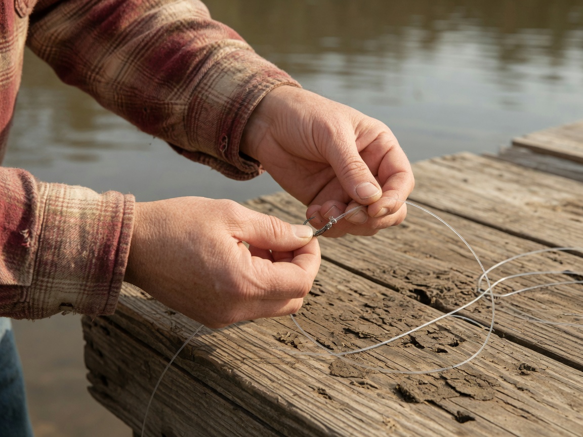 How to Tie Simple Fishing Knots for Beginners — improved clinch