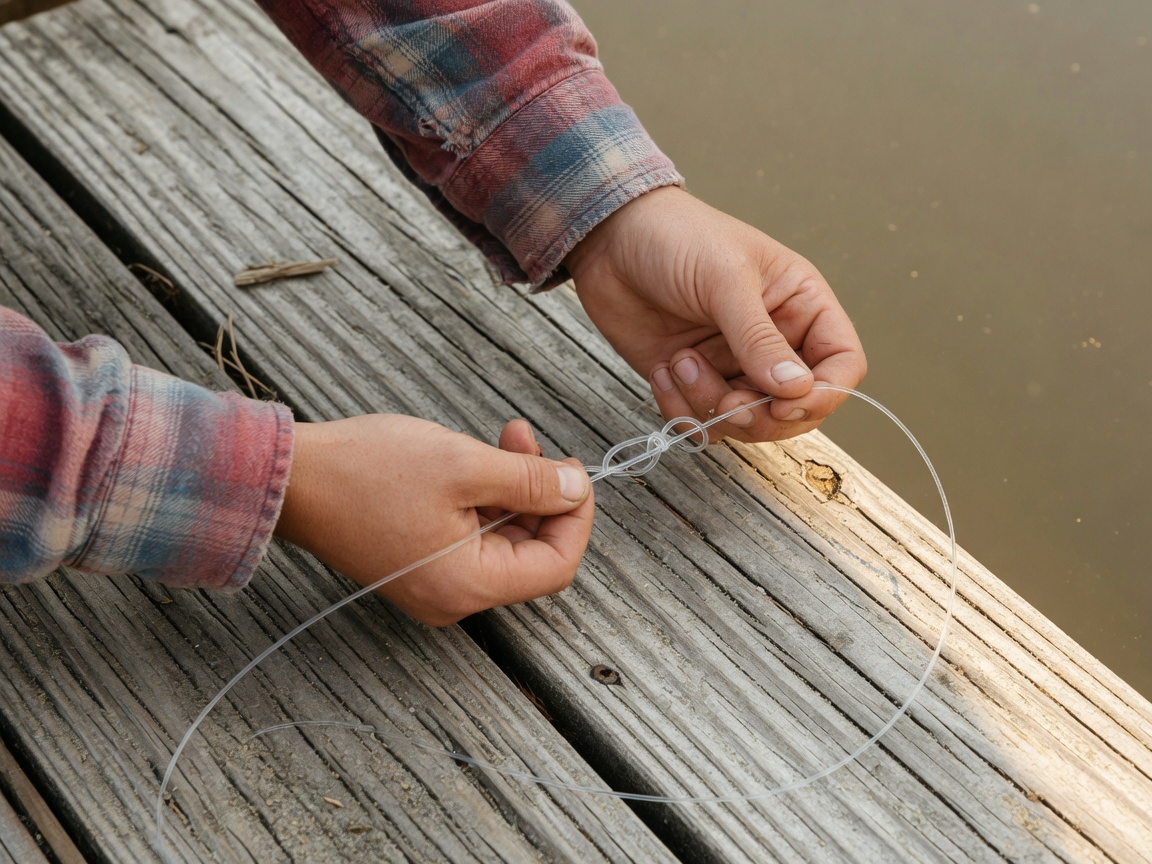 How to Tie Simple Fishing Knots for Beginners — loop knot