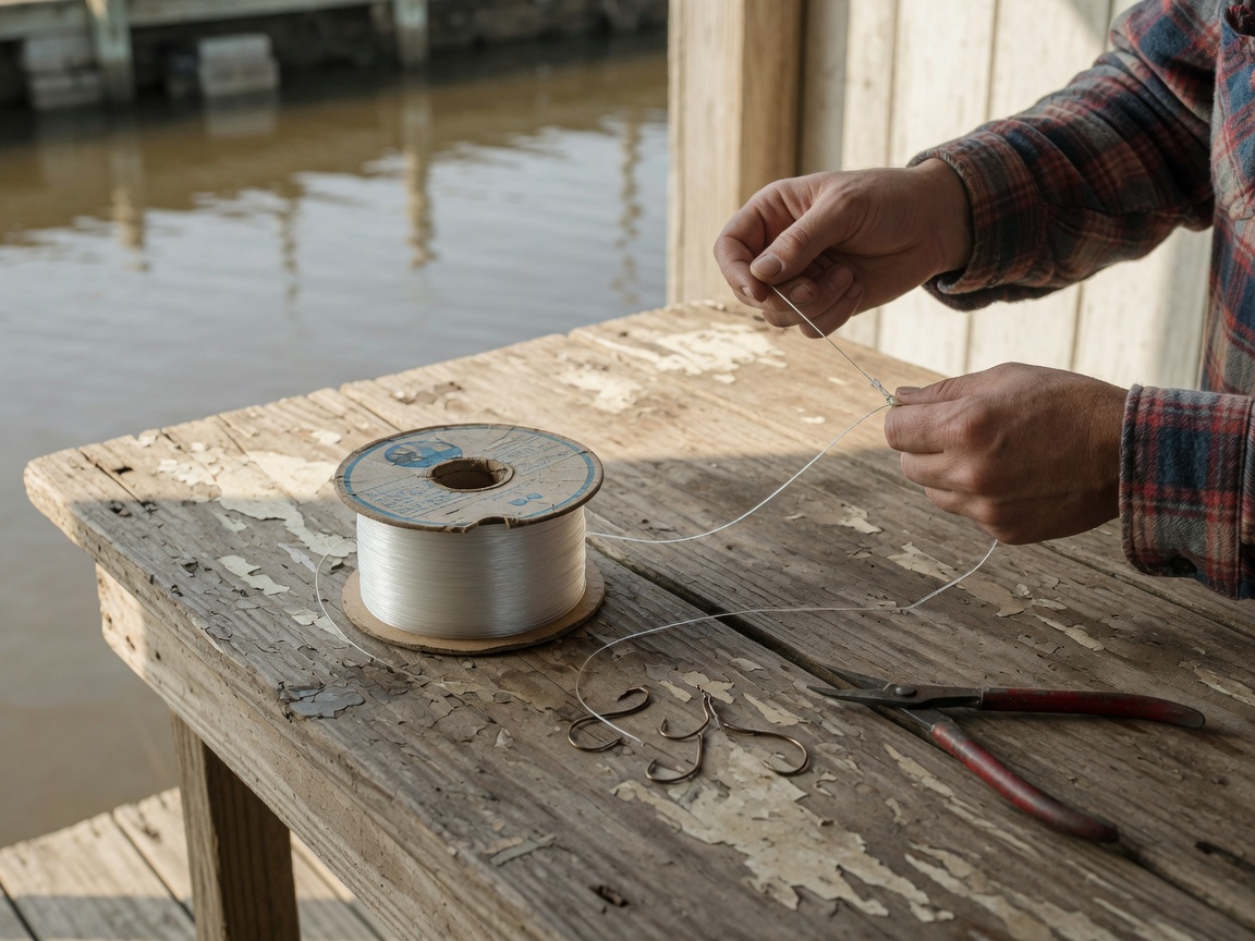 How to Tie Simple Fishing Knots for Beginners — line spool