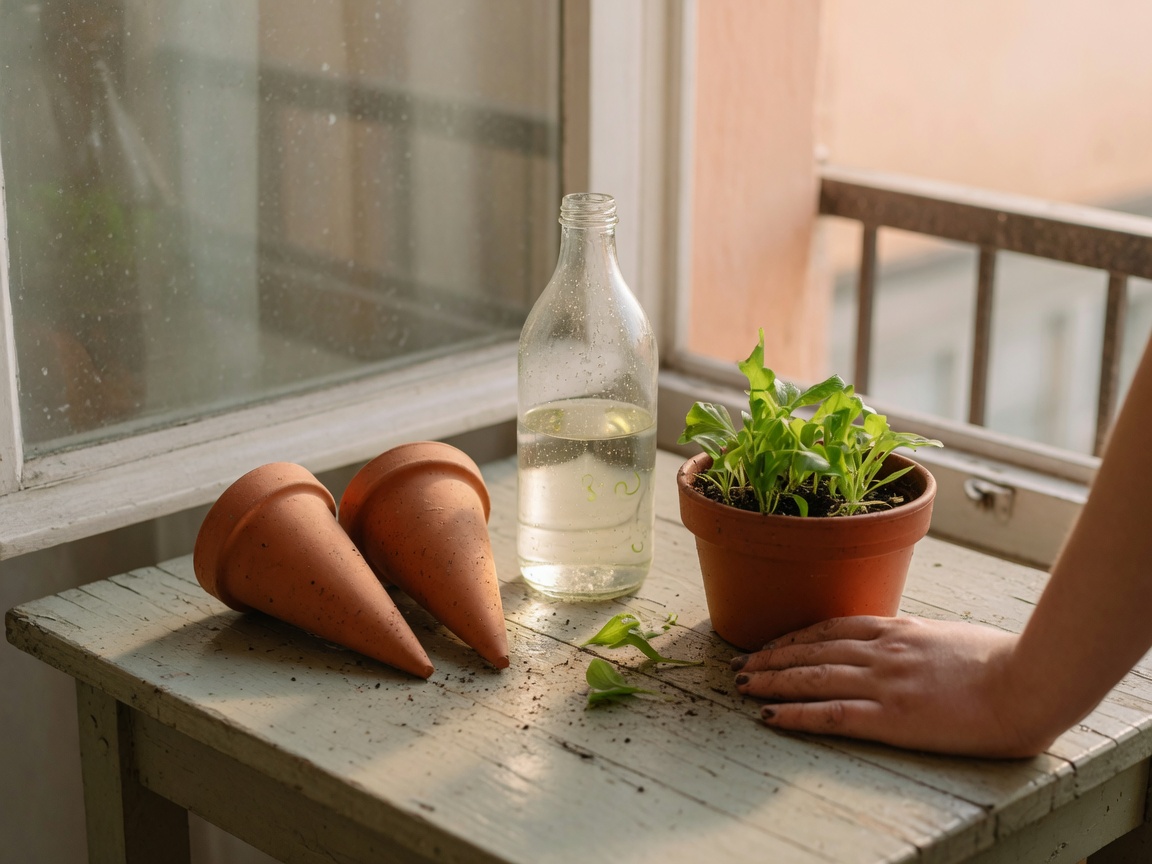 How to Use Terracotta Watering Spikes (So They Actually Work) — spike kit