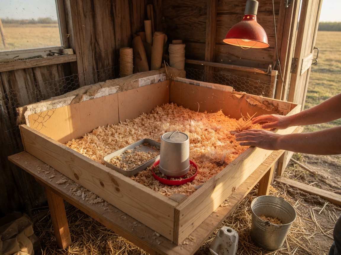 When to Order Baby Chicks for Your First Spring Flock — brooder ready