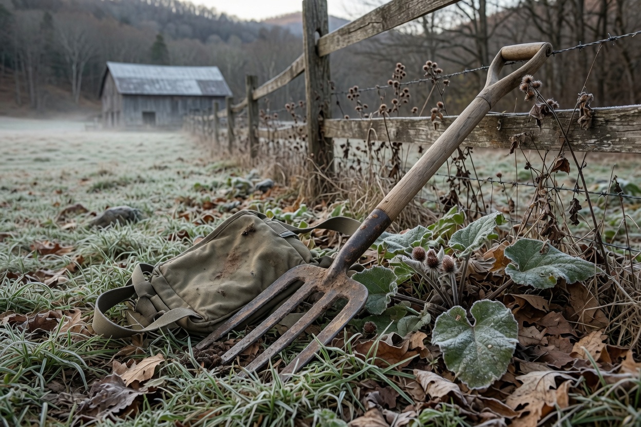 How to Forage Burdock Root in Appalachia: A Winter Dig — ground