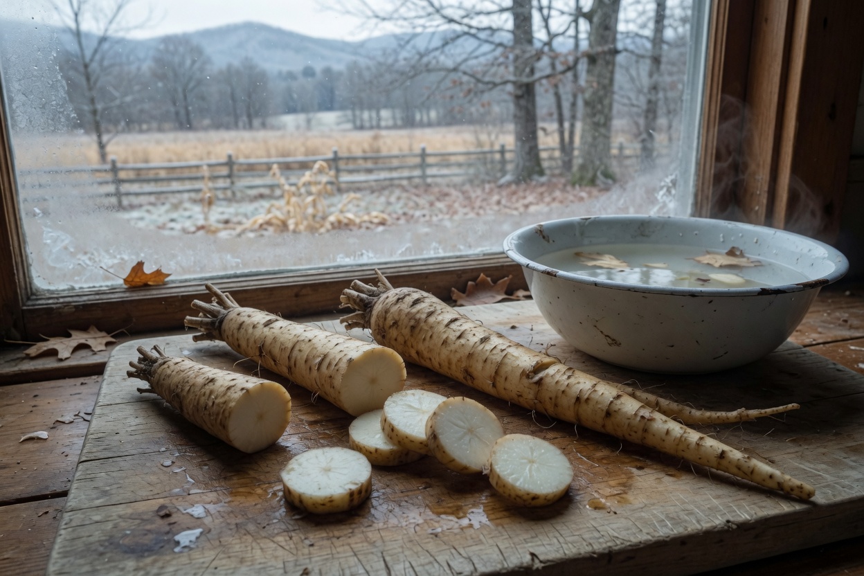 How to Forage Burdock Root in Appalachia: A Winter Dig — clean