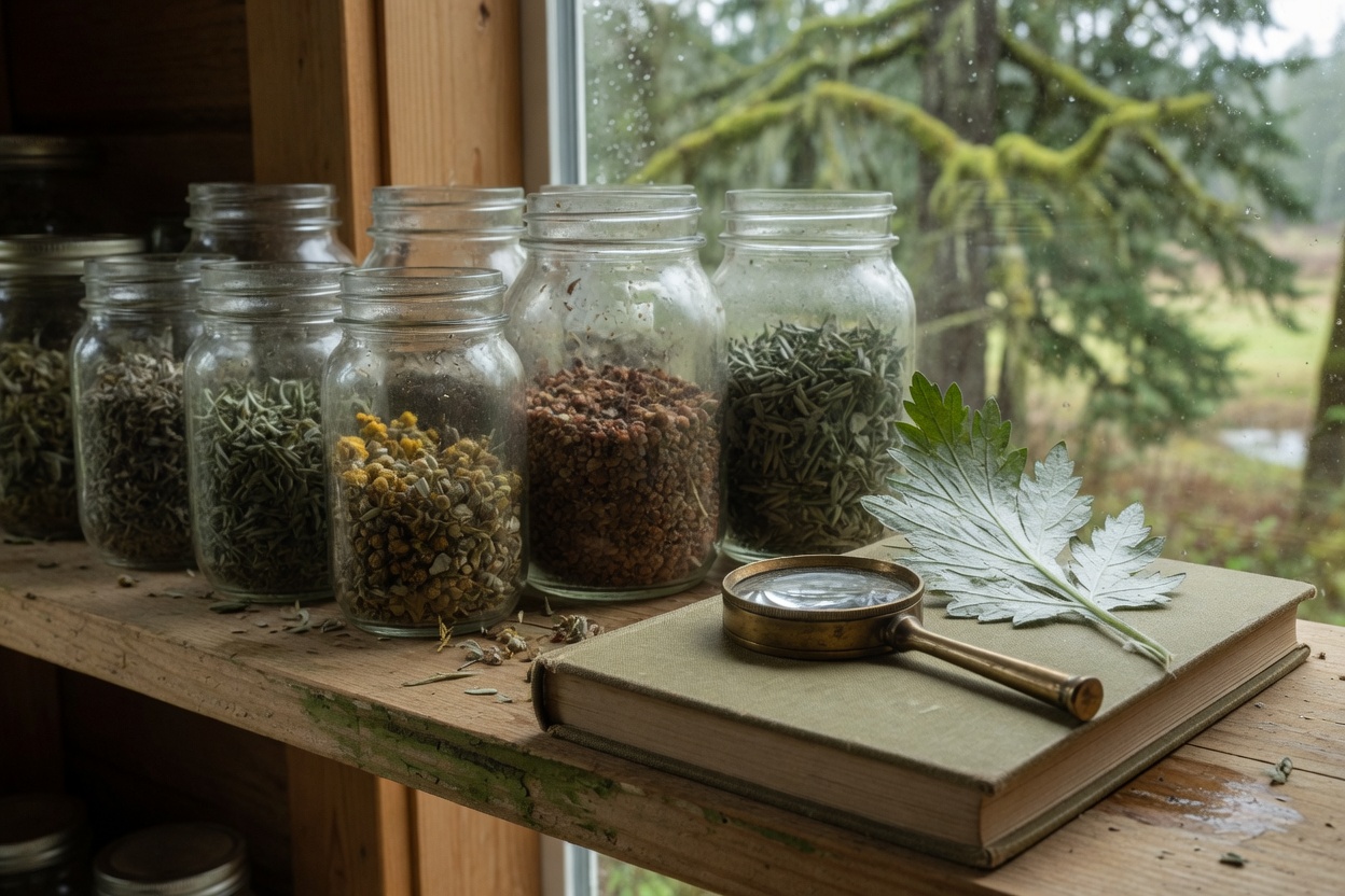 How to Forage and Use Mugwort: A Pacific Northwest Guide — shelf