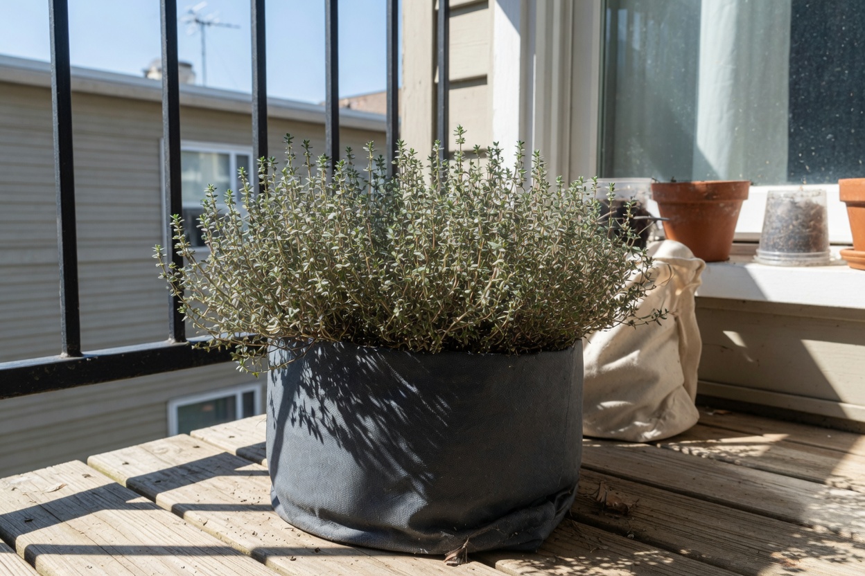 How to Grow Thyme in Containers (Without Drowning It) — sun